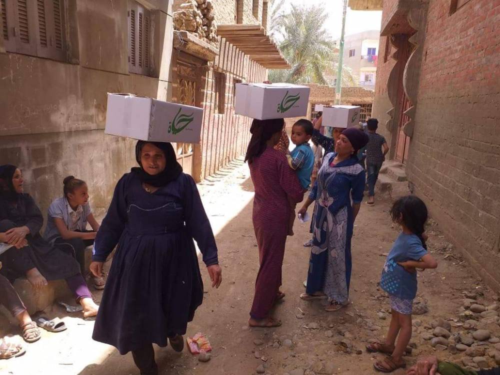 دعما لمبادرة رئيس الوزراء.. مساعدات غذائية لقرى العزل في مصر لمواجهة كورونا